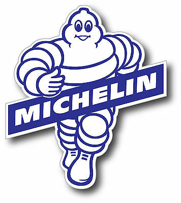 4 Inch Michelin Man Gasoline Lubster Decal Gas Oil Can Pump Sticker
