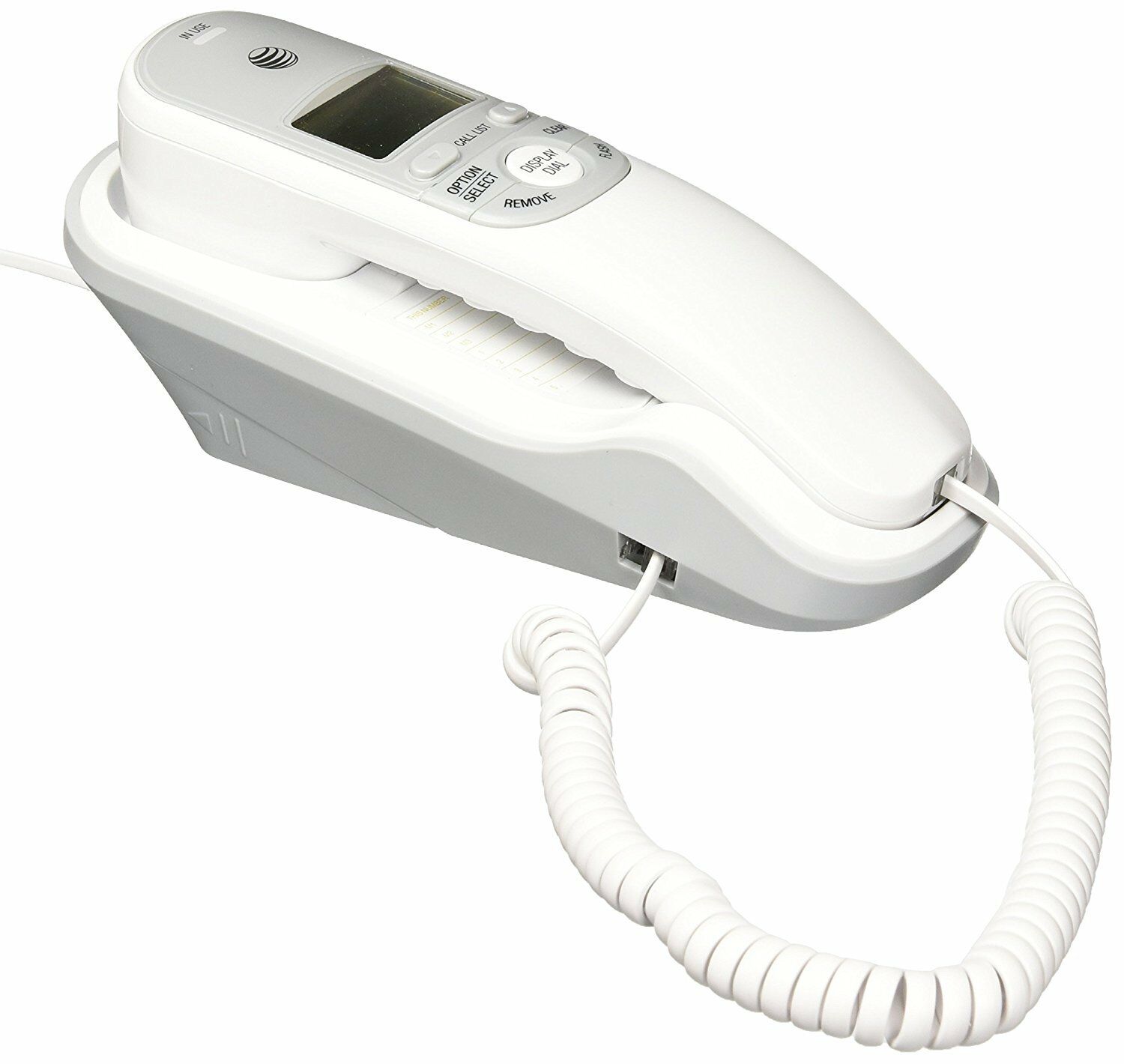 Att Corded Home Phone Office With Caller Id Desk And Wall Mount Telephone