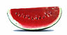 Artificial Watermelon Slice - Plastic Decorative Fruit Red Watermelons Fake