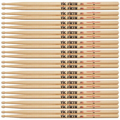 Vic Firth American Classic 5a Wood Tip Drumsticks Drum Sticks 12-pairs Brick