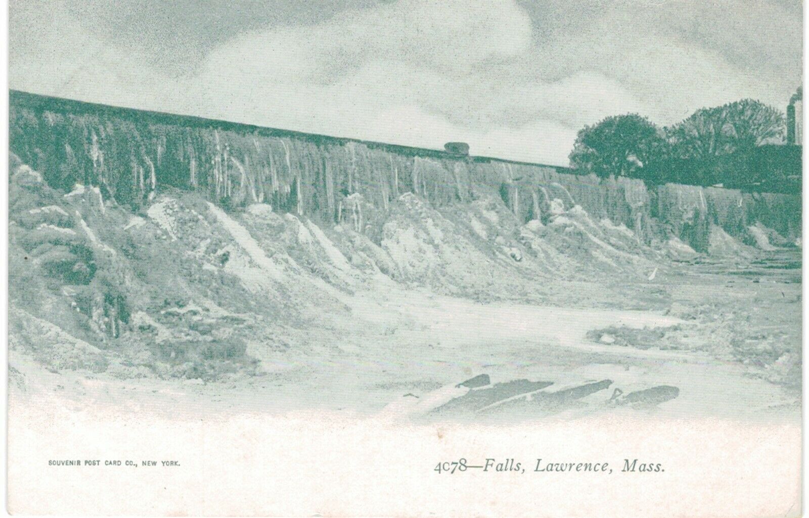 Lawrence Falls Monochrome 1905 Ma