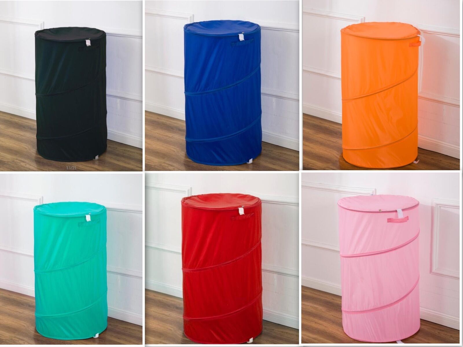 Durable Pop Up Laundry Basket Wire Hamper With Zipper Close Overstock Sale !!!