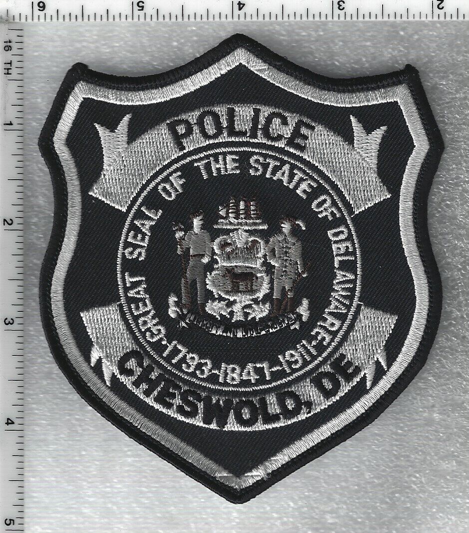 Cheswold Police (delaware)  Subdued Shoulder Patch